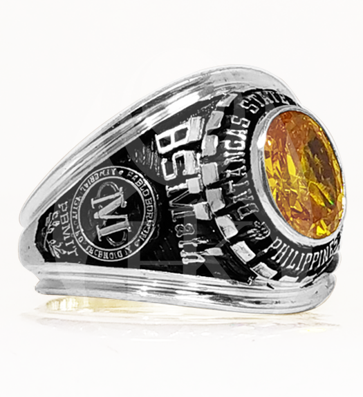 Batangas State University Mens Class Ring